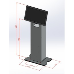 Kiosco de Auto Servicio con Lector DNI