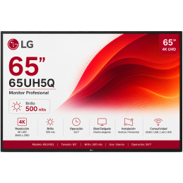 Monitor 65´´ LG modelo 65UH5Q-E