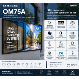 Samsung OM75A 75” 4K 4000 Nits