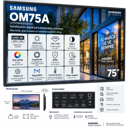 Samsung OM75A 75” 4K 4000 Nits