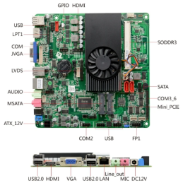 Placa Core i5 LVDS